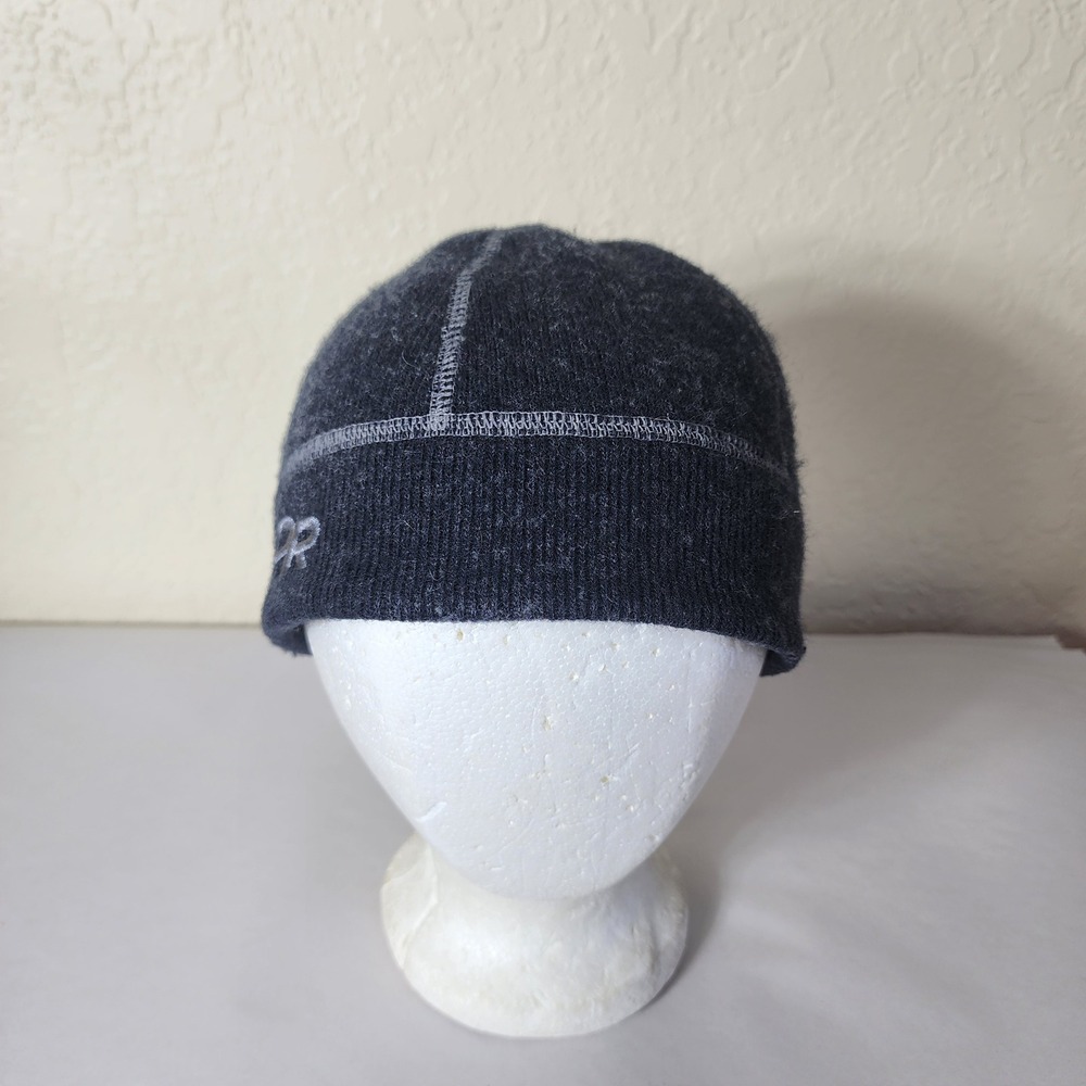 Outdoor Research OR Gray Knit Fleece Lined Beanie Hat S/M